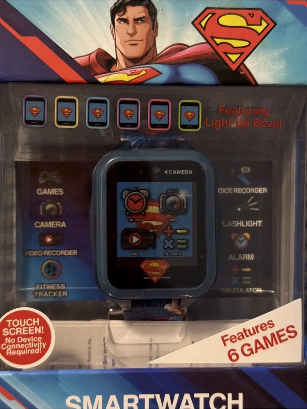 DC Superman Kids Smartwatch - Blue